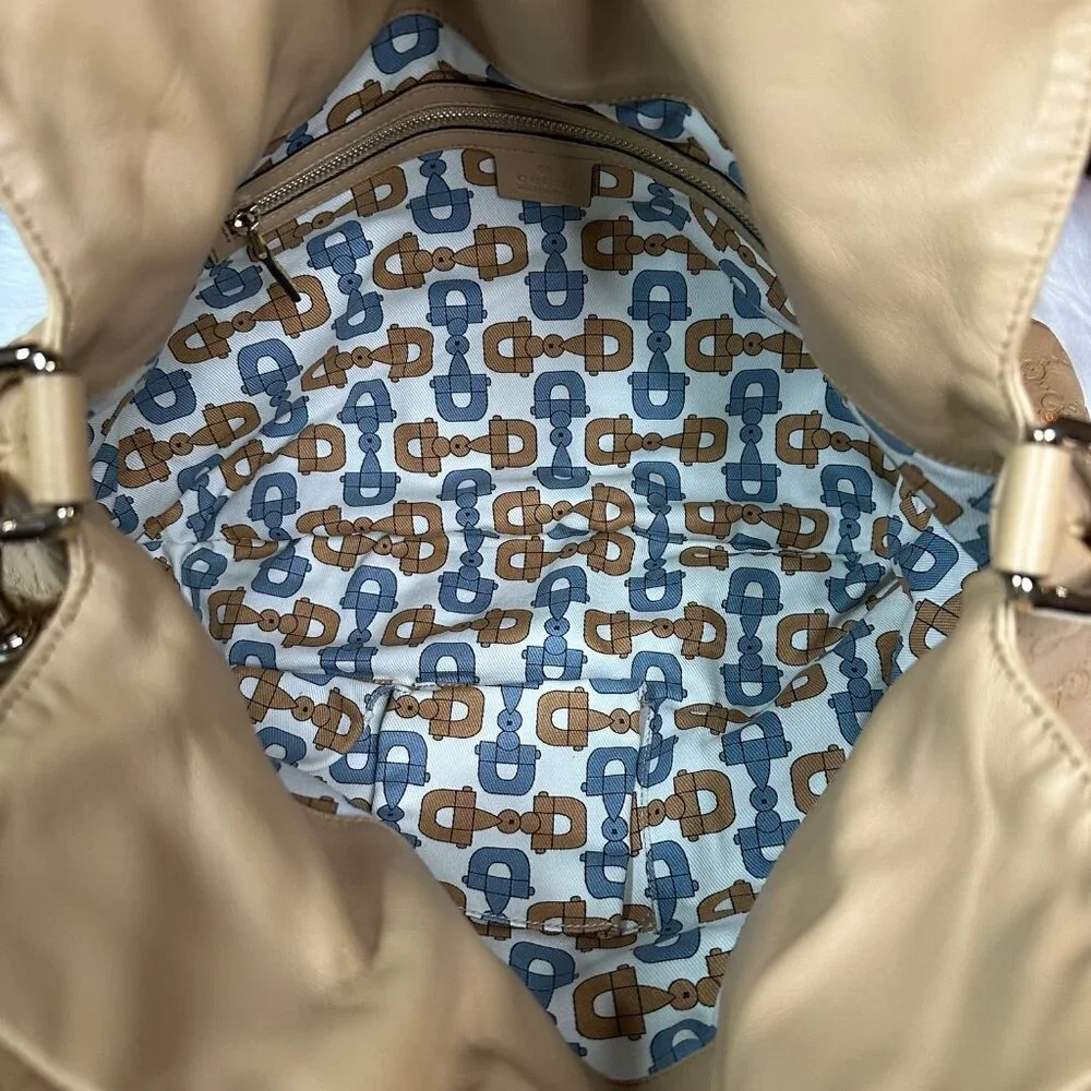 ❌SOLD❌Authentic Gucci Guccissima Leather Large Hysteria Hobo Bag - Picture 12 of 16